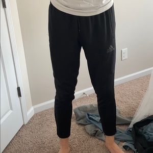 All Black Adidas Pants